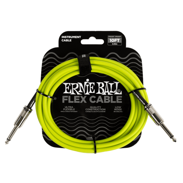 Cable Ernie Ball 10FT P06414 VERDE