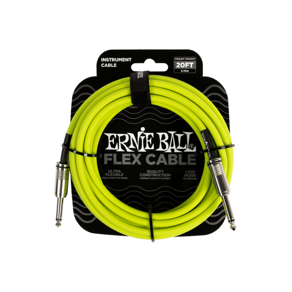 Cable Ernie Ball 20FT P06419 VERDE