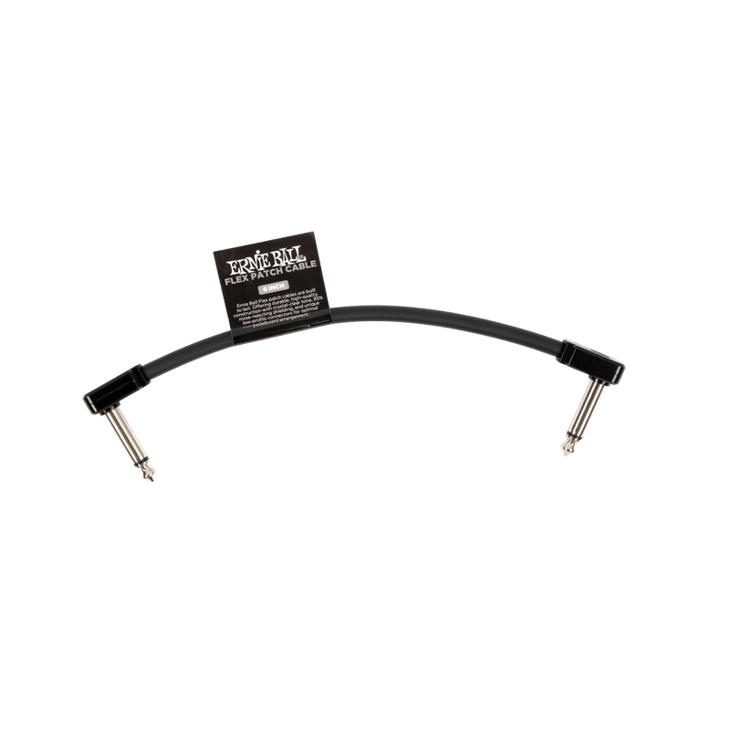 Cable Ernie Ball 6in P06439 Flexible Negro