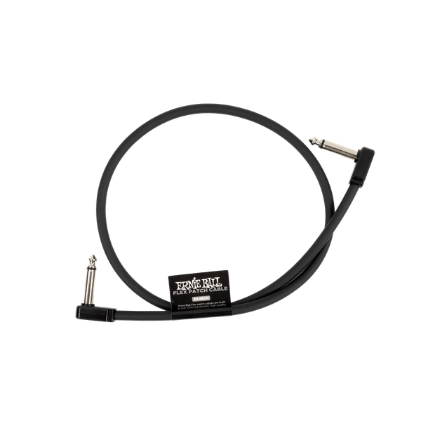 Cable Ernie Ball 24IN P06442 Flexible Negro