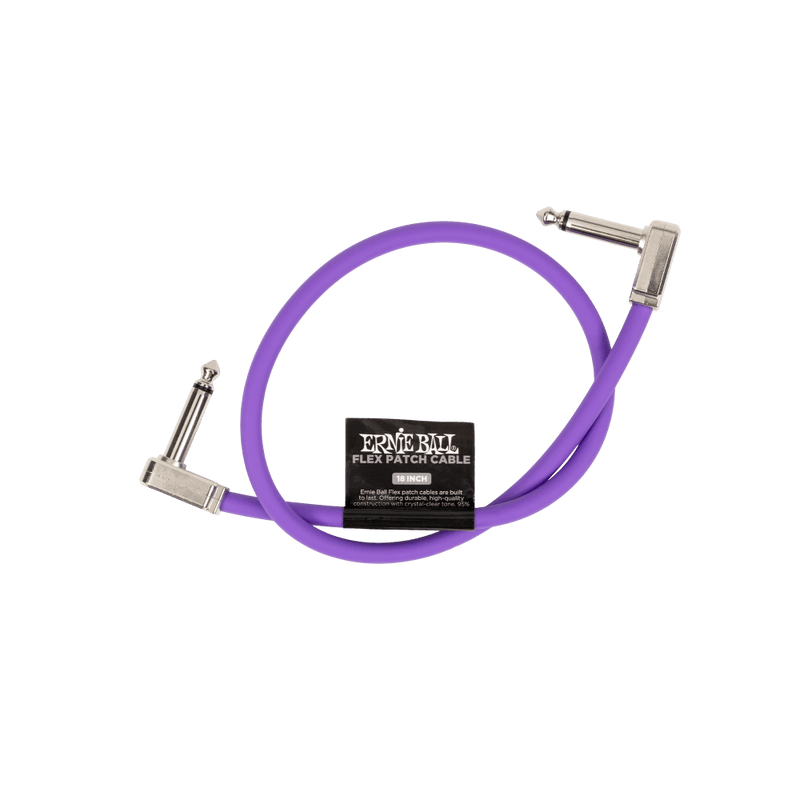 Cable Ernie Ball 18in P06449 Flexible Purpura