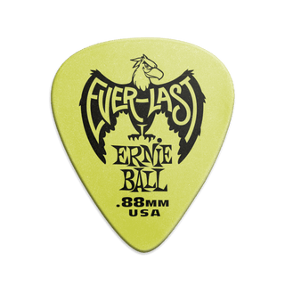 Púas Ernie Ball Everlast P09191 Verde 0,88 mm Paquete De 12 — vista 1