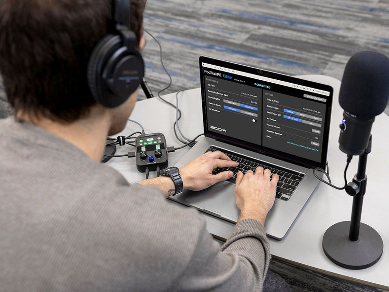 Grabadora Zoom PodTrack P2