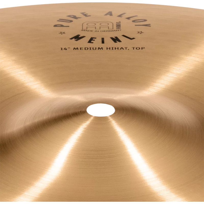 Platillo Meinl Pure Alloy De 14 Pa14Mh Medium Hit Hat