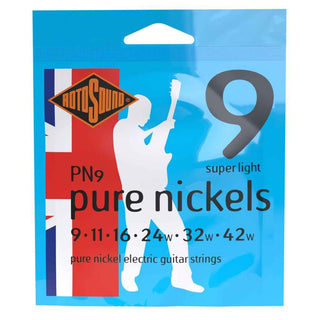 Encordado Rotosound PN9 Guit Elect Pure Nickels 9-42