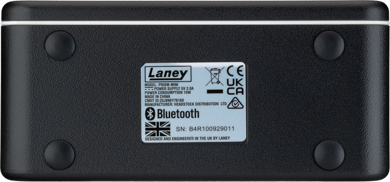 Amplificador Portátil Laney PRISM-MINI-BK Estéreo Negro — Vista 3
