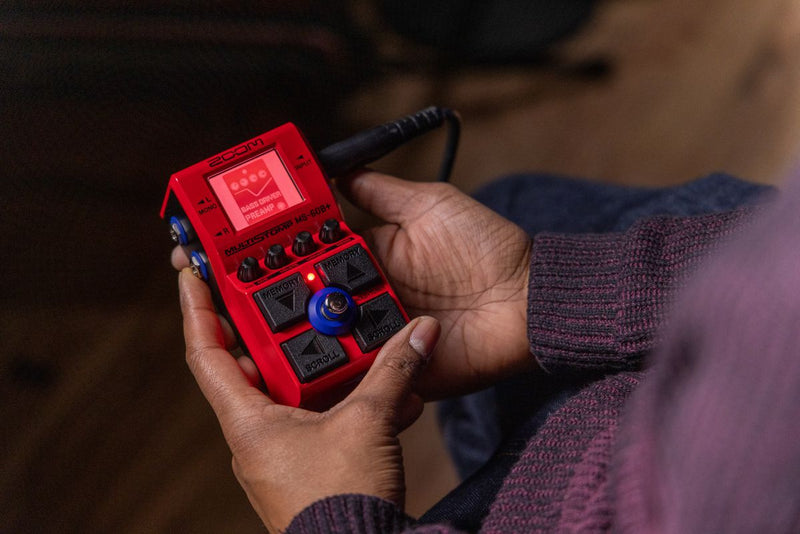 Pedal Zoom Ms-60b+ Multi Stomp Bajo
