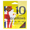 Encordado Rotosound R10 Guit Elect Roto Yellows 10-46
