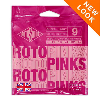 Encordado Rotosound R9 Guit Elect Roto Pinks 9-42