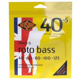Encordado Rotosound RB40.5 Bajo Electrico Roto Bass 40-125