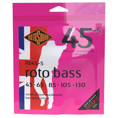 Encordado Rotosound RB45.5 Bajo Eléctrico Roto Bass 45-130