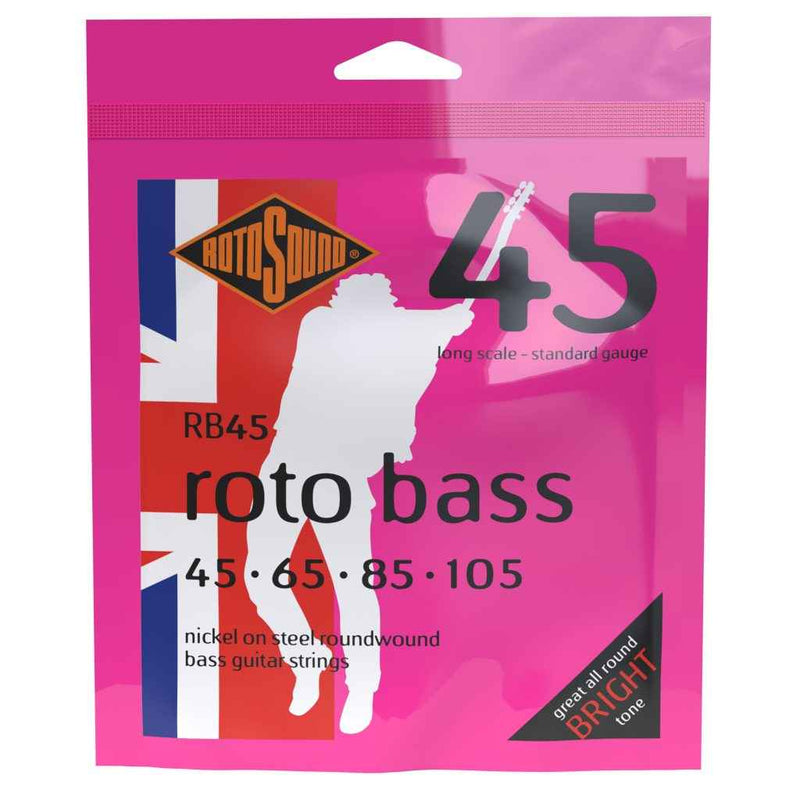 Encordado Rotosound RB45 Bajo Electrico Roto Bass 45-105