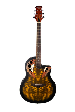 Guitarra Electroacustica Mc-art+ S41103eq Flame Top