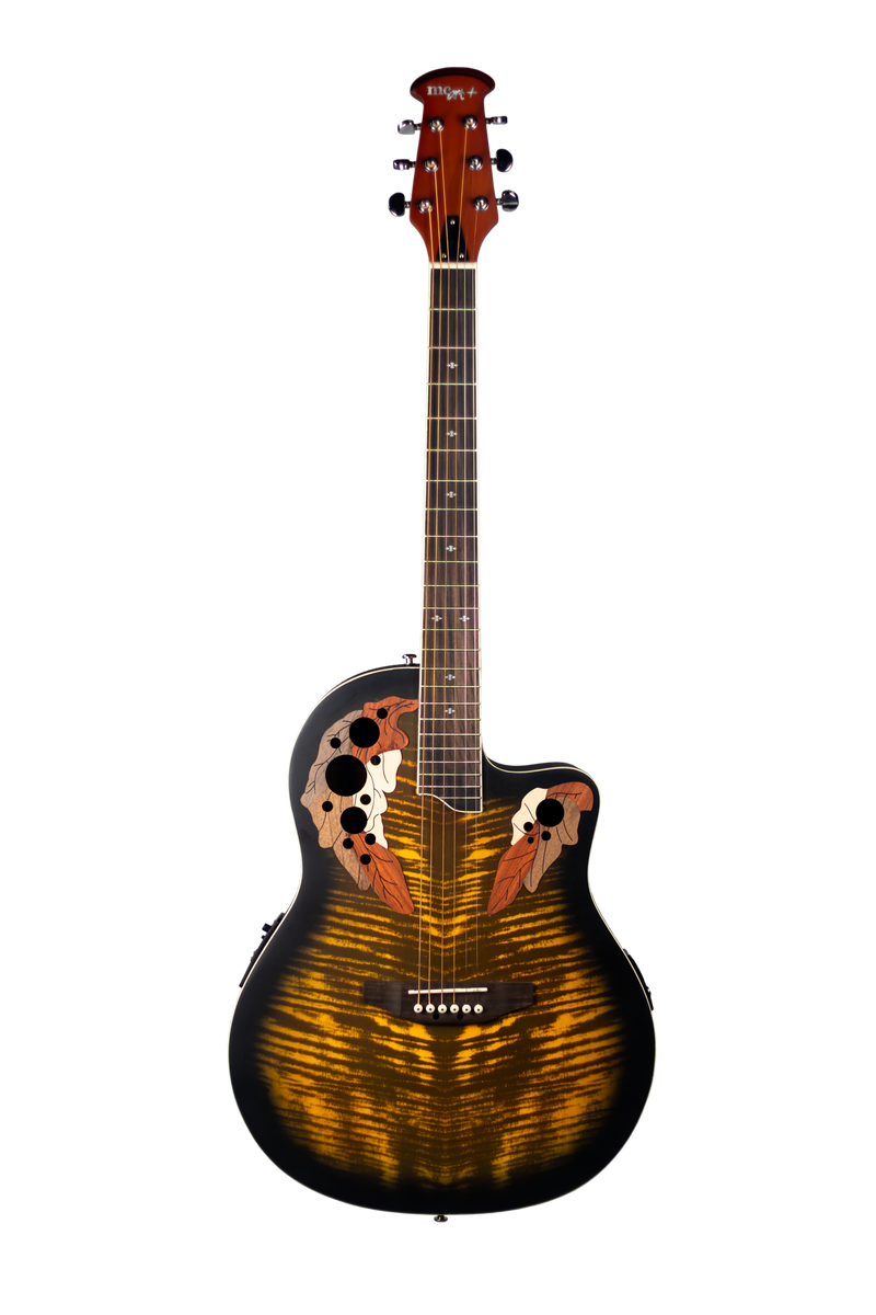 Guitarra Electroacustica Mc-art+ S41103eq Flame Top