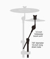 Extension/Clamp Gibraltar SC-4425MB