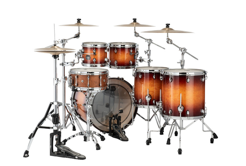 Batería MAPEX Saturn Evolution SE628XMPO Exotic Sunburst Arce-Nogal