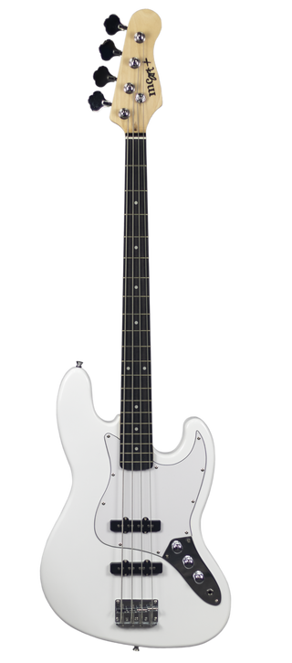 Bajo Electrico Mc-art+ Sjb 01 White