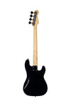 Bajo Electrico Mc Art+ Spb 01l Black Zurdo