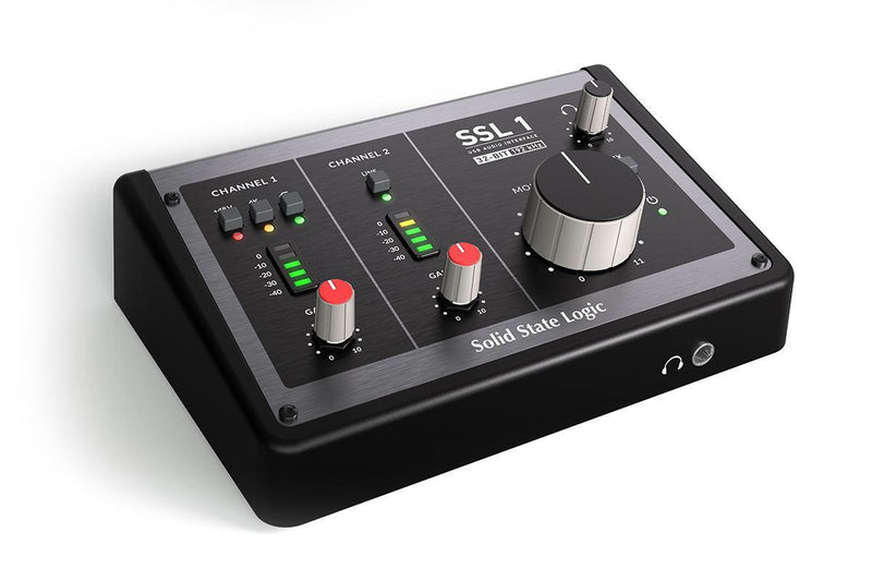 Solid State Logic SSL 1: vista frontal desde el lado izquierdo