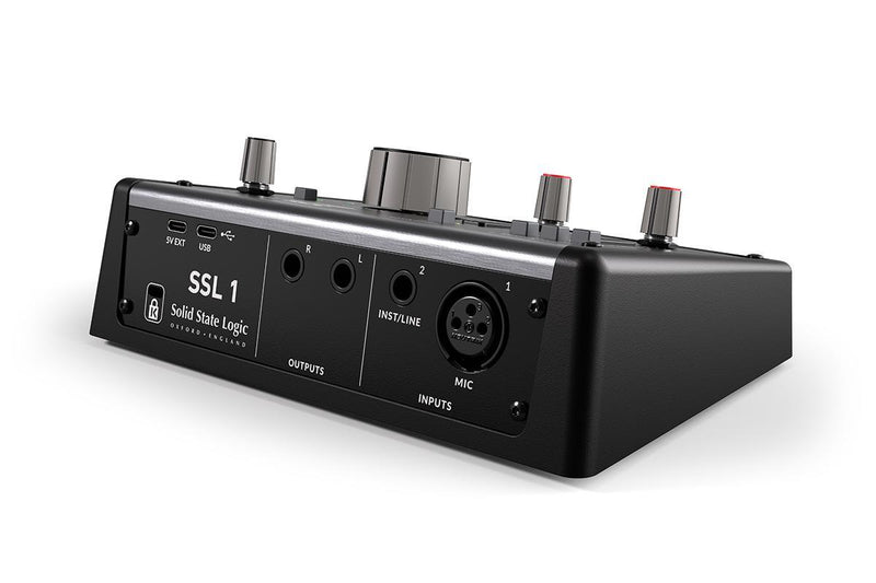 Solid State Logic SSL 1: vista trasera desde el lado derecho
