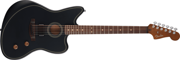 Guitarra Electroacustica Fender Acous Std Jazzmaster Blk 0973133506