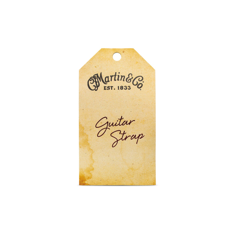 Correa Para Guitarra Martin 18A0109 Scroll-And-Leaf Denim Negro — vista 4