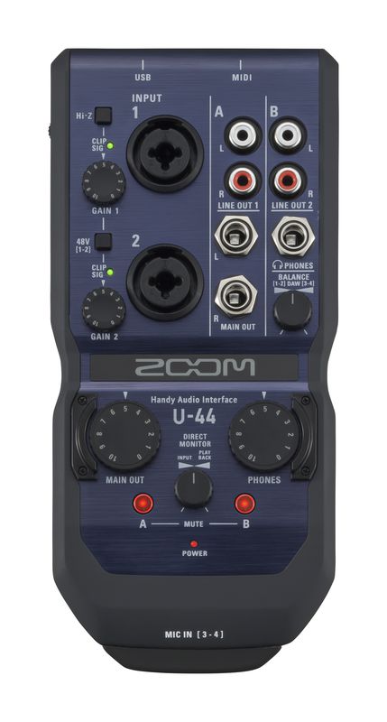 Interfaz Zoom U-44/120gl