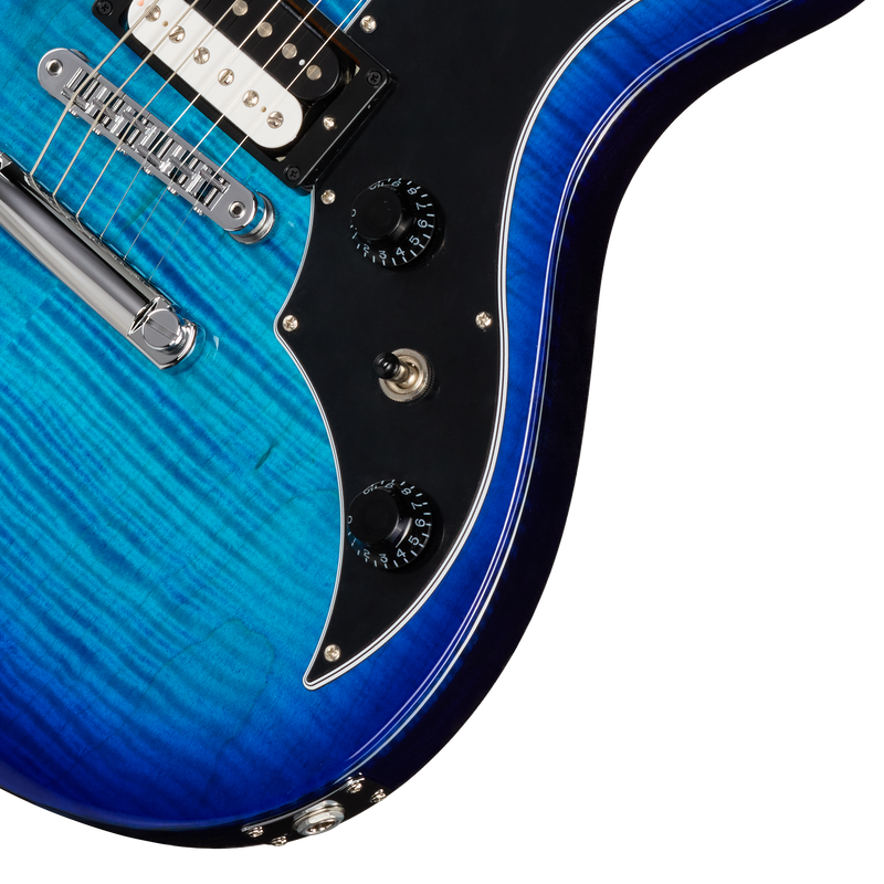 Guitarra Eléctrica Gibson Victory Figured Top, Cobalt Burst VICF00CXCH1 — vista 8