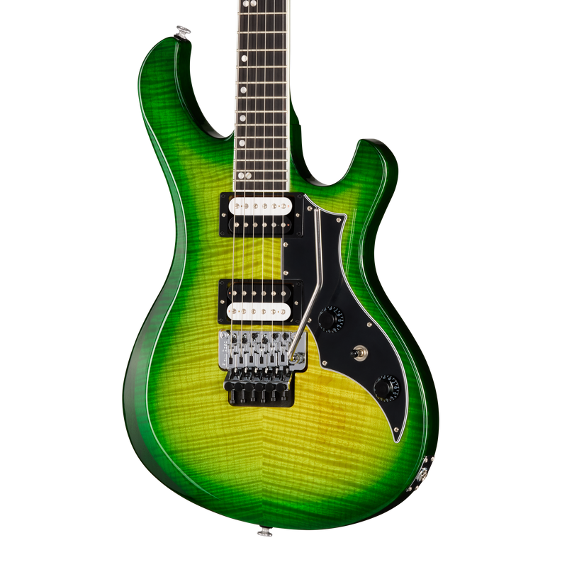 Guitarra Eléctrica Gibson Victory Floyd Rose, Iguana Burst VICFR00IUCH1 — vista 1