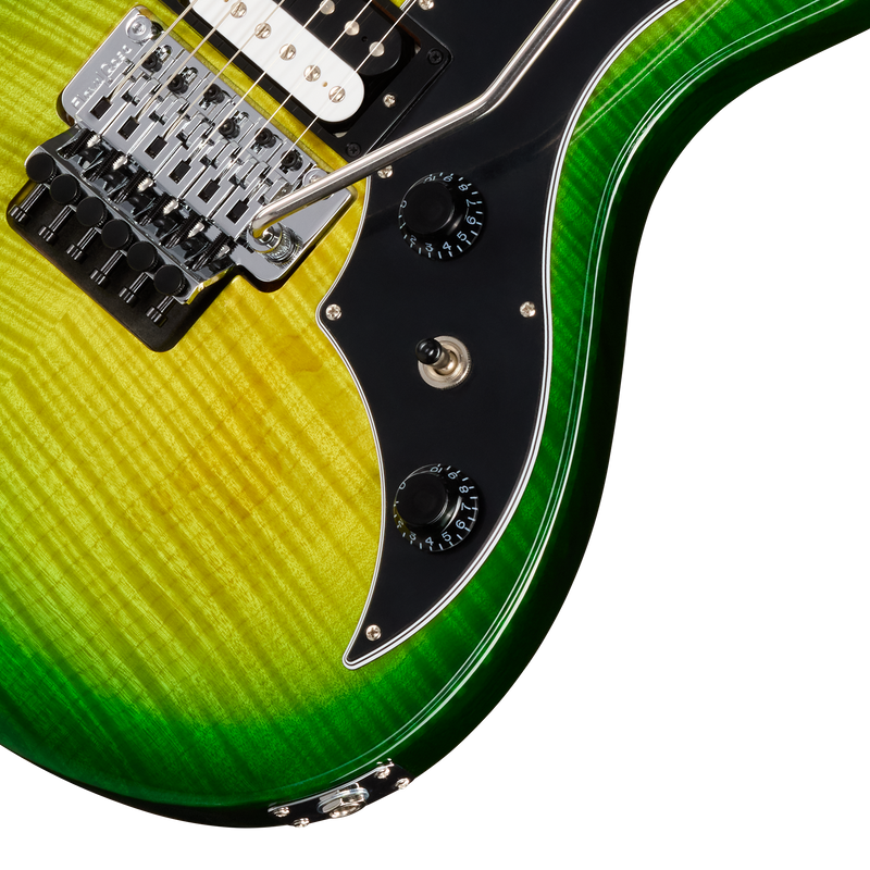 Guitarra Eléctrica Gibson Victory Floyd Rose, Iguana Burst VICFR00IUCH1 — vista 8