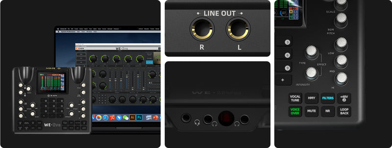 Interfaz Para Streaming Icon Pro Audio WeLive Con DSP Y Batería — vista 6