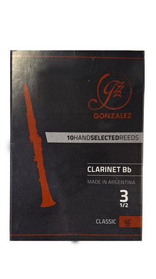 Caña Gonzalez Clarinete Classic Caja Negra