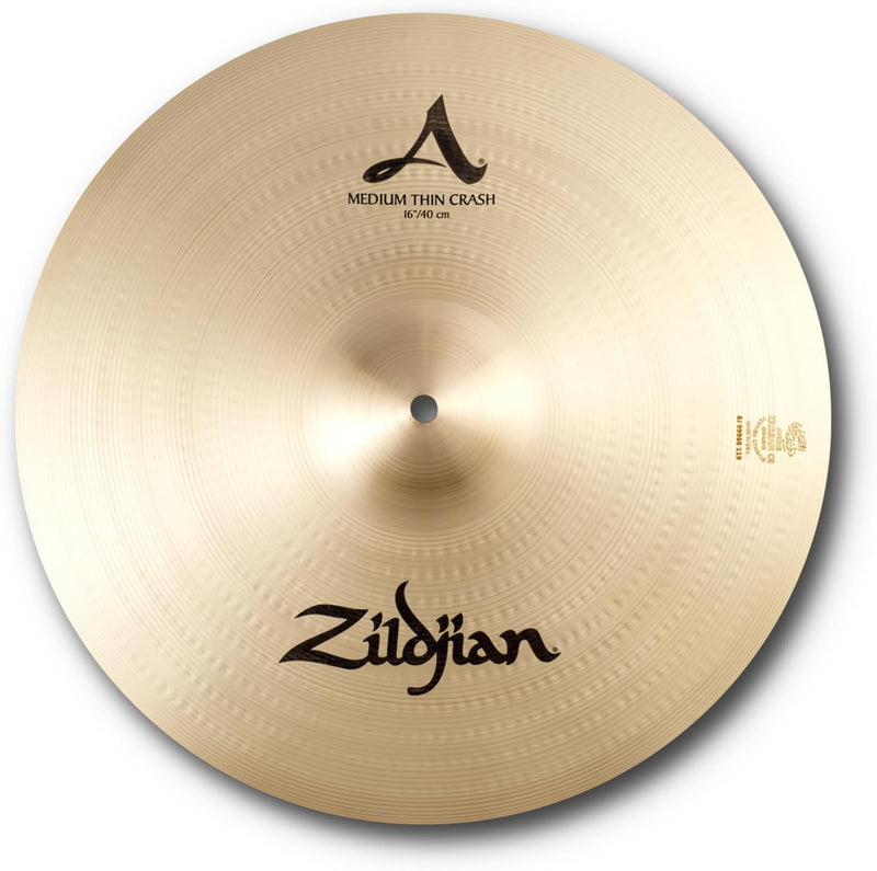 Platillo Zildjian A Medium Thin De 16 Crash