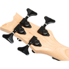 Vista 13 — Ukelele Bajo Ortega NEO-BS-TGB Transparent Grey Burst