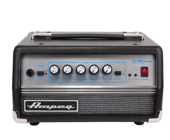 Amplificador Ampeg Bajo MICRO-VR 200W  (CABEZOTE) - The Music Site