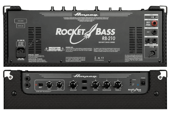 Amplificador Ampeg Bajo ROCKET BASS 210 US B19-5 - The Music Site