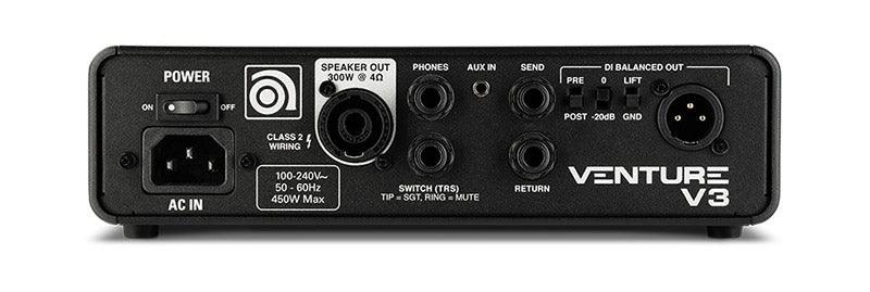 Amplificador Ampeg Bajo VENTURE V3 US B18-1 hd (cabezote) - The Music Site