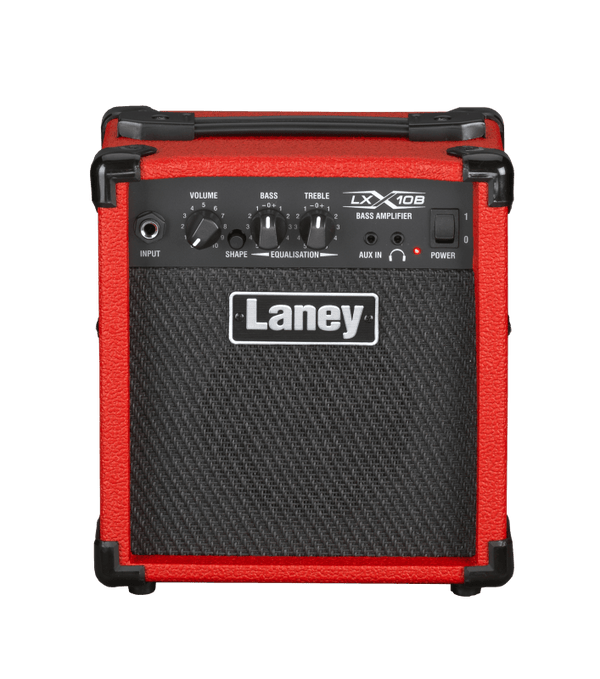 Amplificador Laney De Bajo LX10B ROJO (10W) - The Music Site