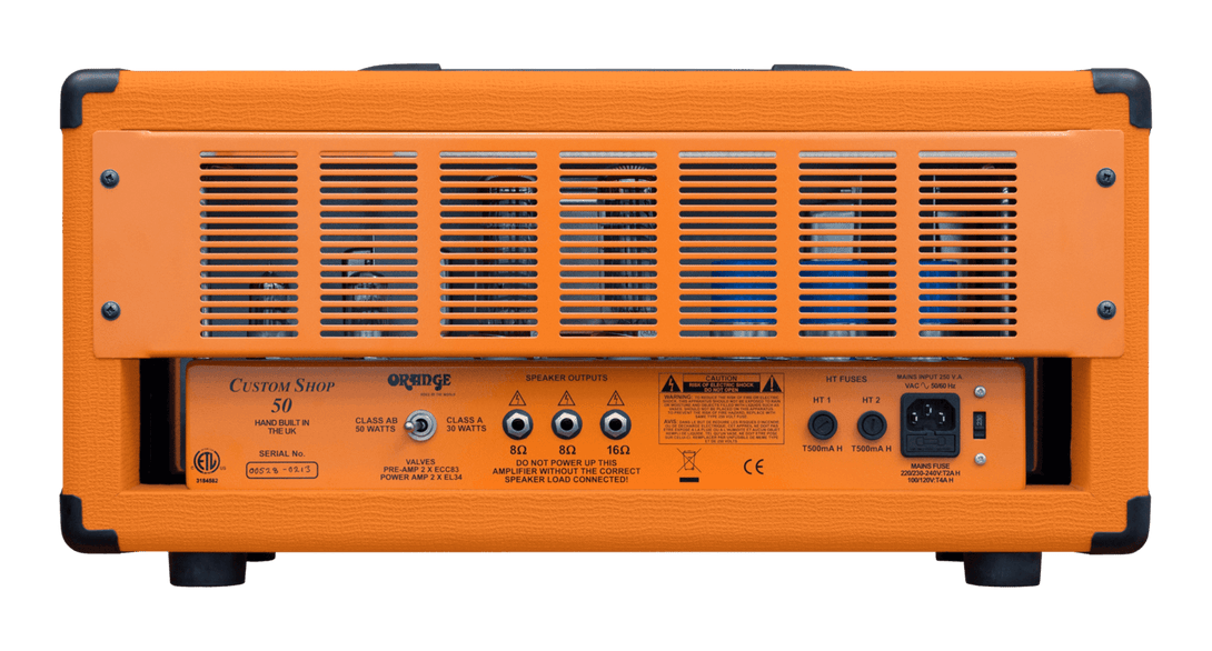 Amplificador Orange Custom-SHOP-50-V3 - The Music Site