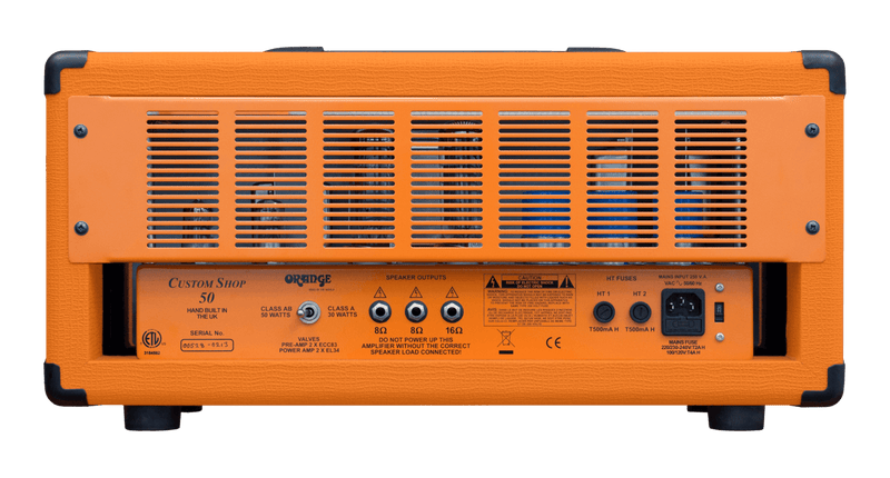 Amplificador Orange Custom-SHOP-50-V3 - The Music Site