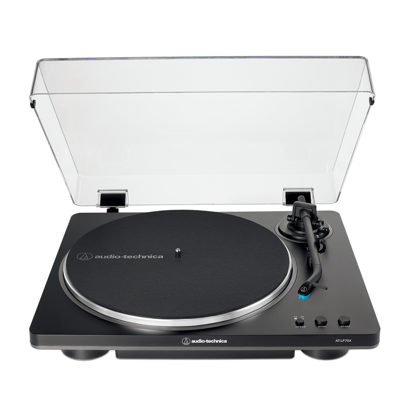 Tornamesa Audio-Technica AT-LP70X-BG Negro / Gris — vista 1