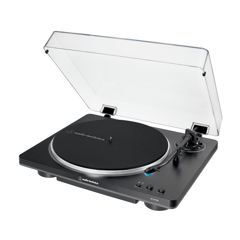 Tornamesa Audio-Technica AT-LP70X-BG Negro / Gris — vista 2