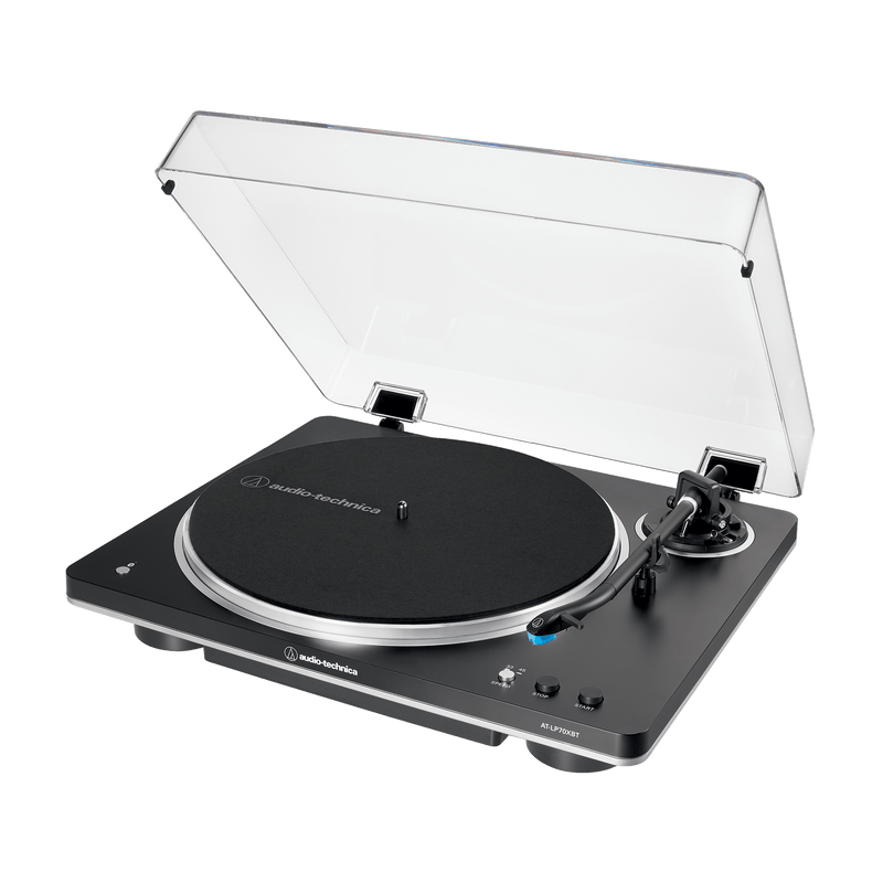 Tornamesa Audio-Technica AT-LP70XBT-BS Negro / Plateado — vista 2