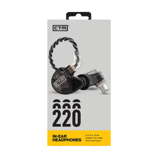 Audifono Ctm In Ear Ce220 Humo - The Music Site