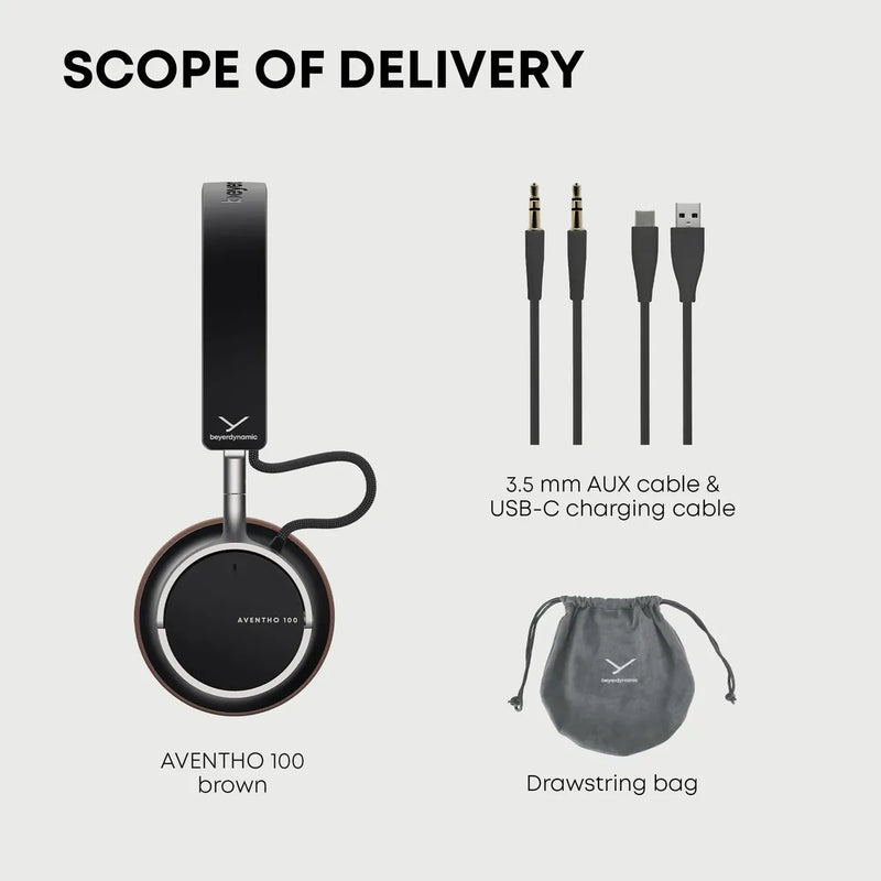 Audifono Beyerdynamic Aventho 100 Black Bluetooth
