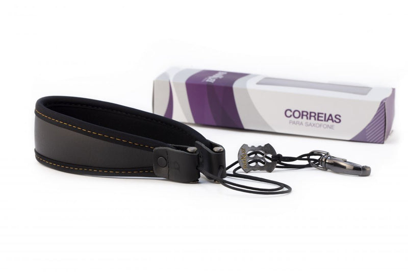 Correa Para Saxofón Barkley Concert Premium CRPRC Negro / Gris Regular — vista 1