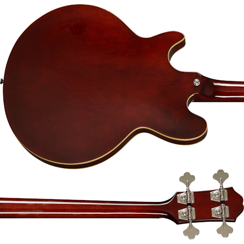 Bajo Electrico Epiphone EBJCSBUNH1Jack Casady Sparkling Burgundy - The Music Site