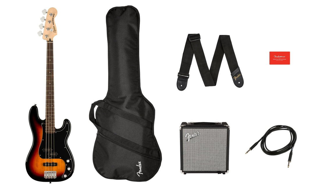 Bajo Electrico Fender PK PJ LRL 3TS R15 0372980000 kit - The Music Site