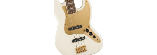 Bajo Electrico Fender Squier Jazz Bass Gold Edition 40 aniv 0379440505 - The Music Site