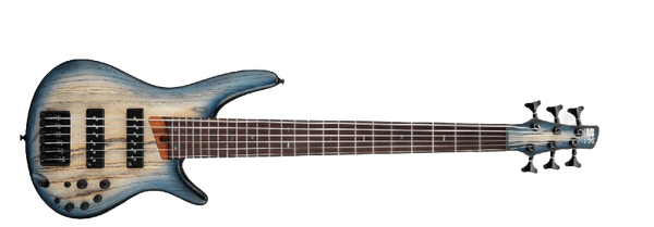 Bajo Electrico Ibanez 6 Cuerdas Sr606E-Cosmic Blue Starburst Flat